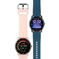 Rose gold smart watch healthy tracker fitness bracelet wristband watch smart for girls