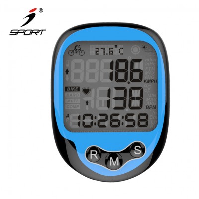 Heart Rate Monitor, Barometer and Altimeter Sunding Wireless Bicycle Computer