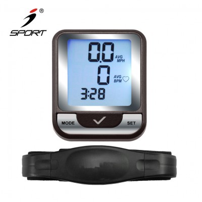 Heart Rate Monitor 5.3k Wireless Cycling Computer Bicycle Computer